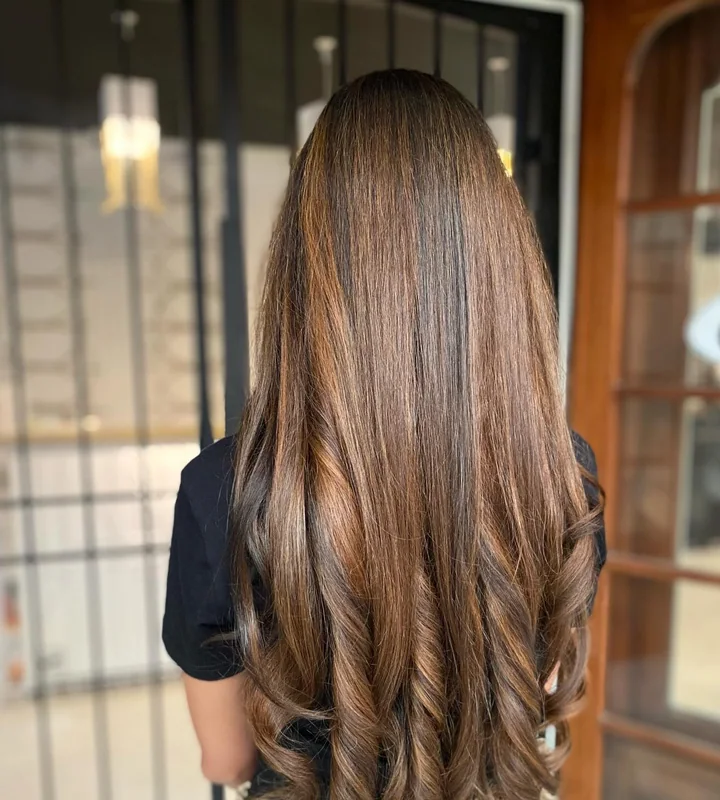 Caramel Balayage by Jenna at Renasanz Salon