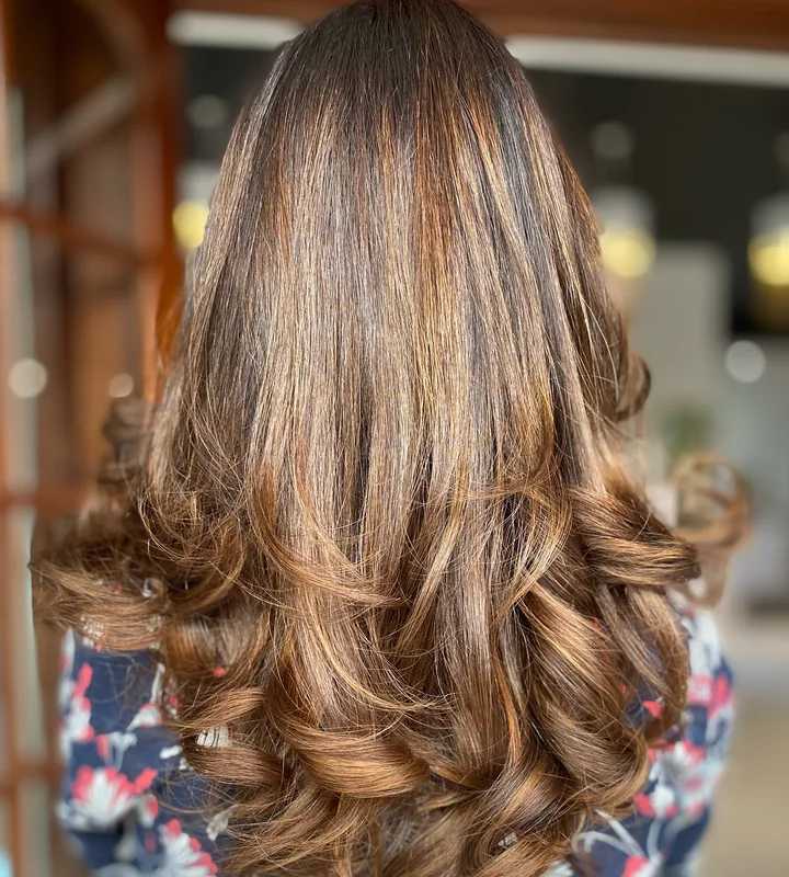 Chocolate Balayage by Jenna at Renasanz Salon